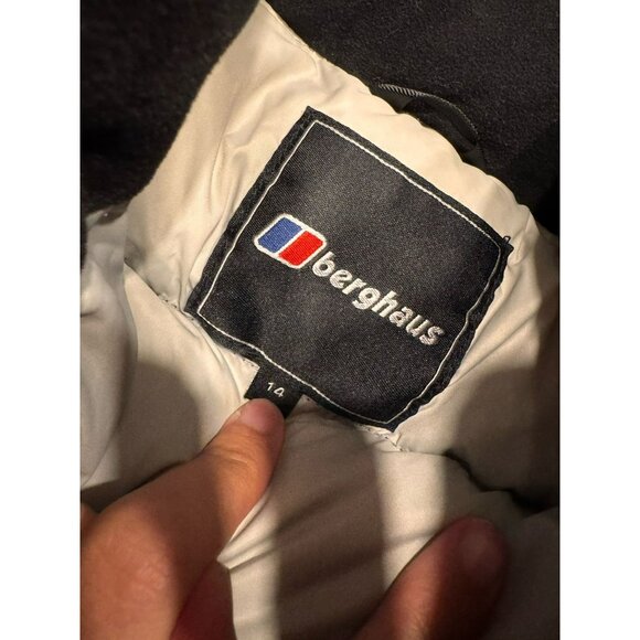 Berghaus Gilet Womens Size UK 14 Purple Down Puffer Vest Outdoor Zipped Pockets - Picture 4 of 6